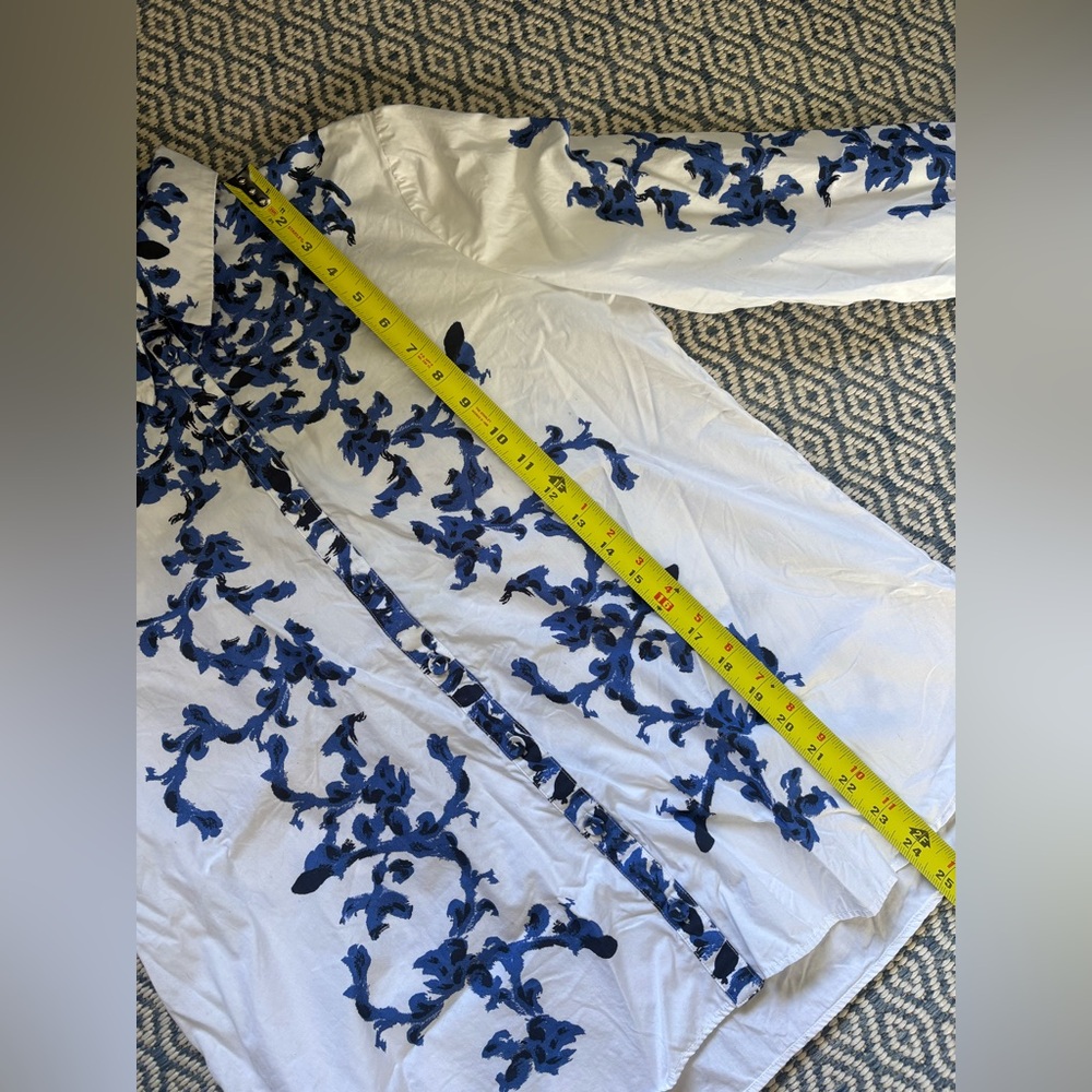 LIKE NEW ERDEM FLORAL BLOUSE - Picture 2 of 10